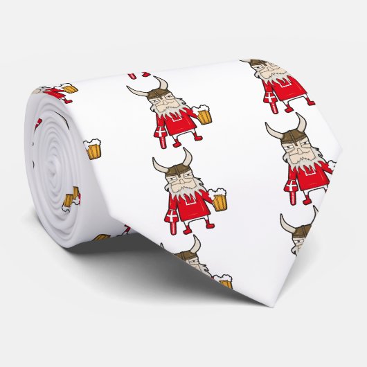 デンマークのバイキングファン ネクタイ (ロール)