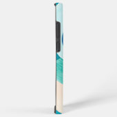 デンマークのパステルズグリップラインアートカーブ SAMSUNG GALAXYケース (右側面)