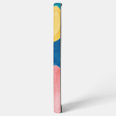 デンマークのパステルズグリップラインアートカーブ SAMSUNG GALAXYケース (左側面)