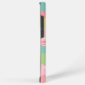 デンマークのパステルズラインアートカーブ – 巨大な署名 SAMSUNG GALAXYケース (右側面)