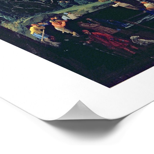 デンマークのフレデリック6世に敬意を表してレガッタを開催 ポスター (角)