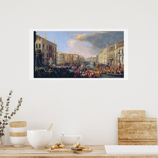 デンマークのフレデリック6世に敬意を表してレガッタを開催 ポスター (キッチン)