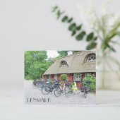 デンマークのポストカード - くつろぎのひととき ポストカード (スタンド正面)