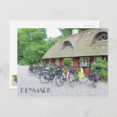 デンマークのポストカード - くつろぎのひととき ポストカード (正面/裏面)