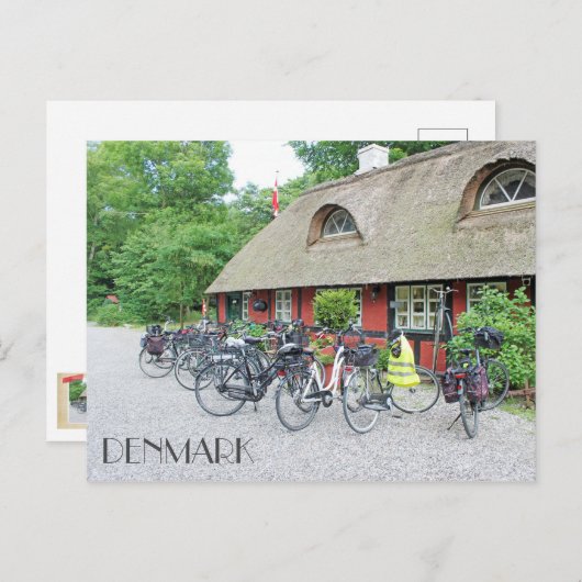 デンマークのポストカード - くつろぎのひととき ポストカード (正面/裏面)