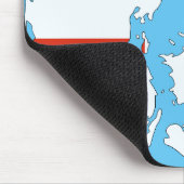 デンマークの国 マウスパッド (コーナー)