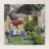 デンマークの夏の日(母と娘) ジグソーパズル (横)