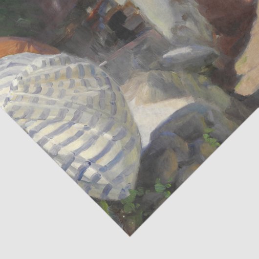 デンマークの夏の日（母と娘） 薄葉紙 (詳細)