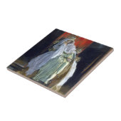 デンマークの女王（エドウィン・オースティン・アビー著） タイル (側面)