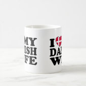 デンマークの妻が大好き コーヒーマグカップ (中央)