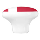 デンマークの旗 セラミックノブ (側面)