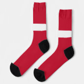 デンマークの旗 ソックス (左)