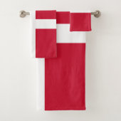 デンマークの旗 バスタオルセット (インサイチュ)