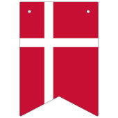 デンマークの旗 バンティングフラッグ (第3の旗)