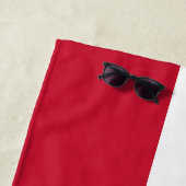 デンマークの旗 ビーチタオル (インサイチュ)