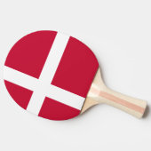 デンマークの旗 卓球ラケット (横)