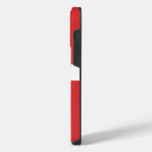 デンマークの旗 iPhoneケース (左側面)