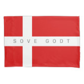 デンマークの枕カバーのベッド用スリーブ国旗 枕カバー (正面)