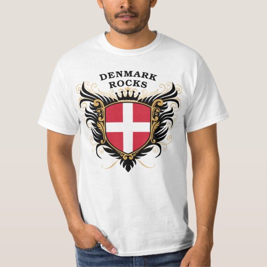 デンマークの石 Tシャツ (正面)