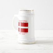 デンマークの血とビール ヴァイキング ビールジョッキ (正面左)