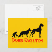 デンマークの進化 ポストカード (正面/裏面)