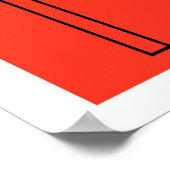 デンマークの風景 ポスター (角)