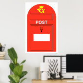 デンマークの風景 ポスター (ホームオフィス)