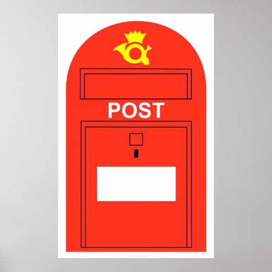 デンマークの風景 ポスター (正面)