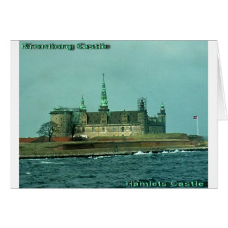 デンマークのKronborgsの城の村落の城