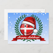 デンマーククリスマス | シーズンポストカード (正面/裏面)