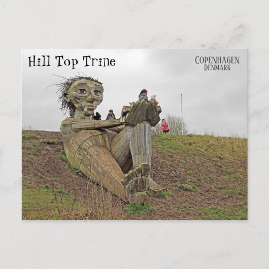 デンマーククールのトロール葉書! ポストカード (正面)