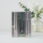 デンマーククール魔女はがき！ ポストカード (スタンド正面)