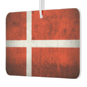 デンマークグランジ国旗 カーエアーフレッシュナー (左)
