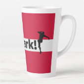 デンマークサッカー カフェラテマグ (右)