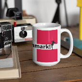 デンマークサッカー コーヒーマグカップ