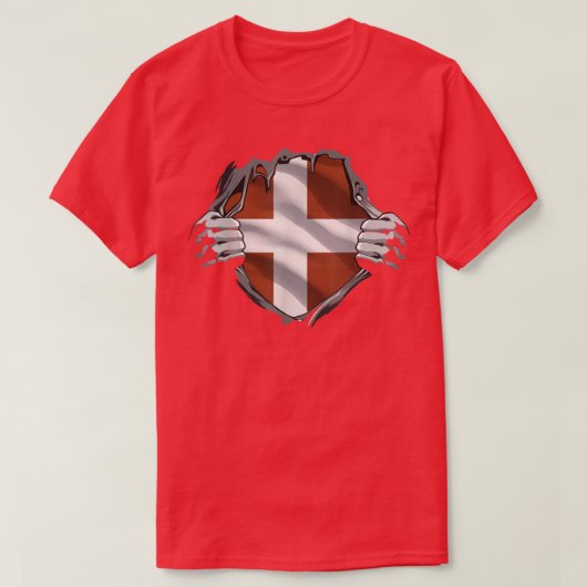 デンマークスカンジナビア Tシャツ (デザイン正面)