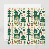 デンマークスタイルクリスマス シーズンカード (正面/裏面)