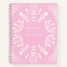 デンマークフォークフラワーズピンクパーソナライズされたレシピ