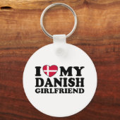 デンマーク人の恋人が大好き キーホルダー (正面)