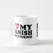 デンマーク人の恋人が大好き コーヒーマグカップ (正面左)