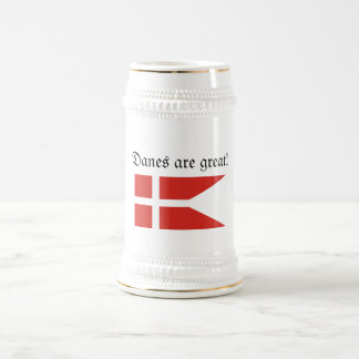 デンマーク人はすばらしいステインです ビールジョッキ