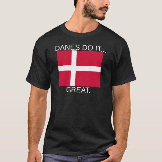 デンマーク人はやっぱり凄い Tシャツ (正面)