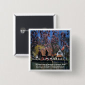 デンマーク写真&有名な諺 缶バッジ (正面&裏面)