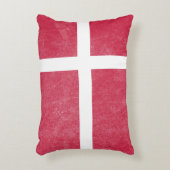 デンマーク国グランジ旗 アクセントクッション (正面(垂直))