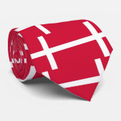 デンマーク国旗とネクタイ ネクタイ (ロール)