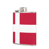 デンマーク国旗のフラスコ フラスク (左)