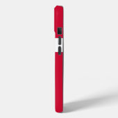 デンマーク国旗のApple iPhone 15 Case-Mate iPhoneケース (裏面 / 左)