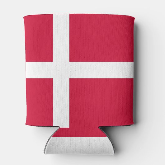 デンマーク国旗またはデンマーク国旗 缶クーラー (裏面)