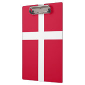 デンマーク国旗を持つ愛国的なクリップボード クリップボード (左)