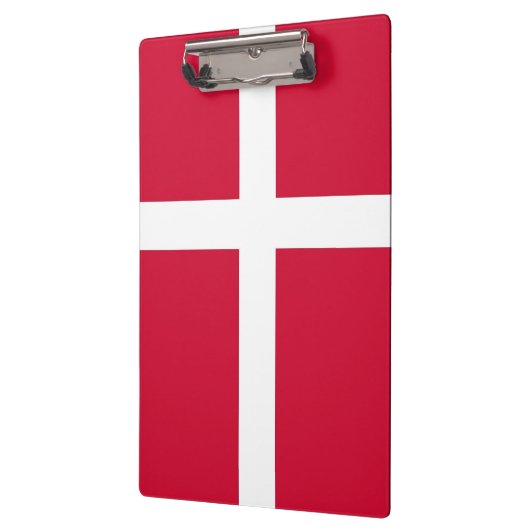 デンマーク国旗を持つ愛国的なクリップボード クリップボード (左)